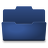Blue Open Icon